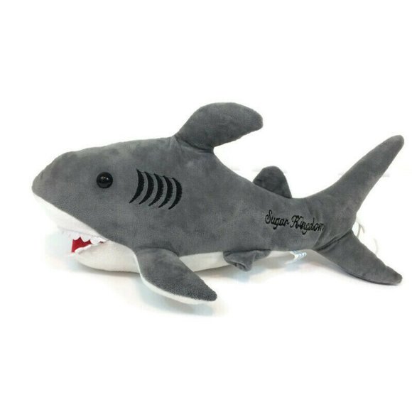 Lissi Puppe Sugar Kingdom Great White Shark Plush Stuffed Animal 17" Ocean Sea - Picture 8 of 11